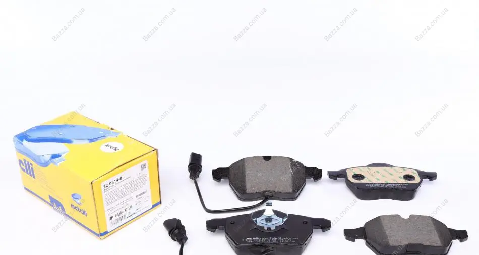 Передние тормозные колодки metelli 22-0314-0