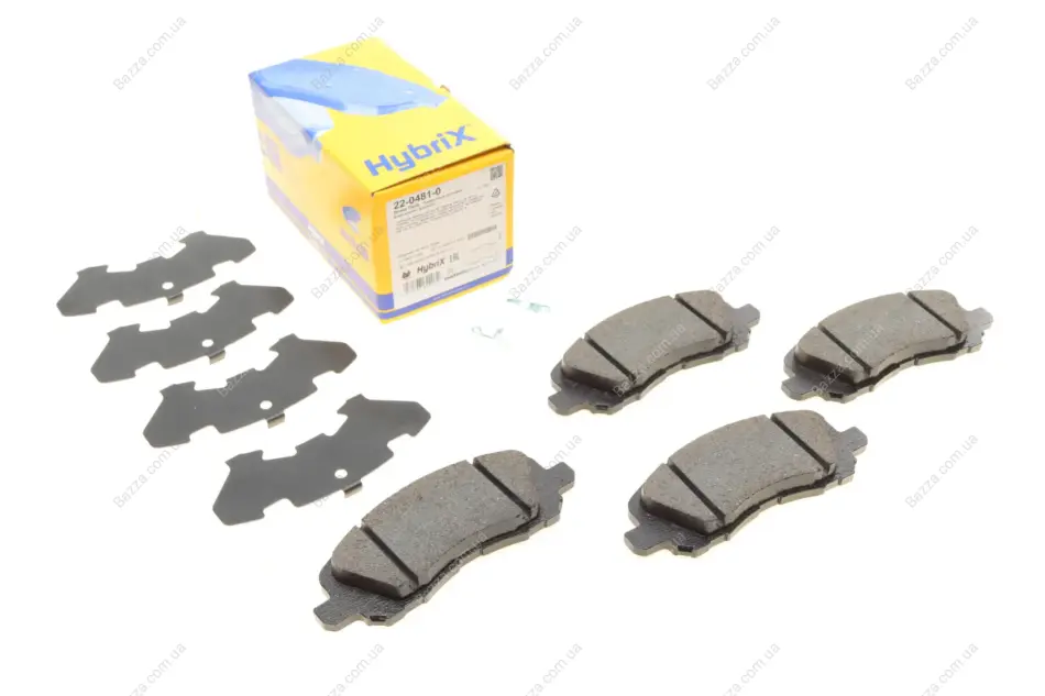 Передние тормозные колодки metelli 22-0481-0