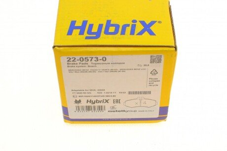 Передние тормозные колодки metelli 2205730