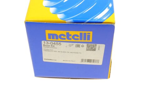 Пыльник шруса (гранаты) внутренний-наружный metelli 130455