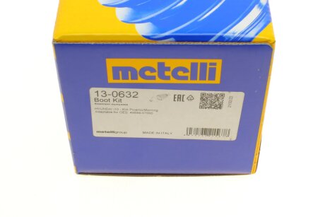 Пыльник шруса (гранаты) внутренний-наружный metelli 130632