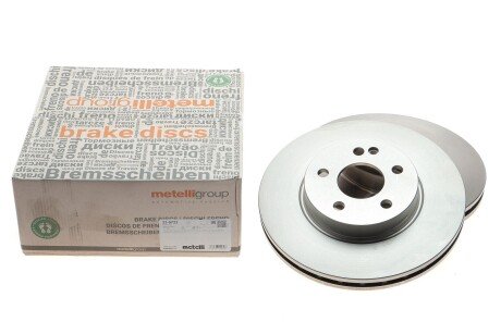 Вентилируемый тормозной диск metelli 230723