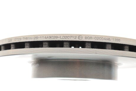 Вентилируемый тормозной диск metelli 230723