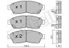 Тормозные колодки metelli 22-0149-0