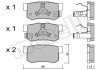 Тормозные колодки metelli 22-0173-1