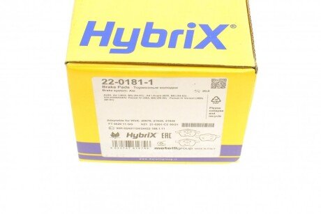 Тормозные колодки metelli 2201811