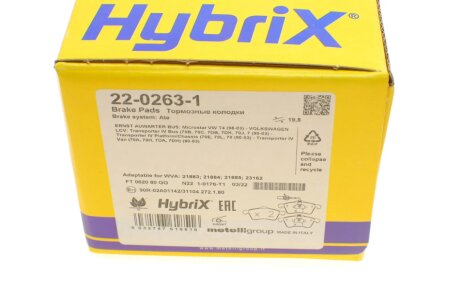 Тормозні (гальмівні) колодки metelli 2202631