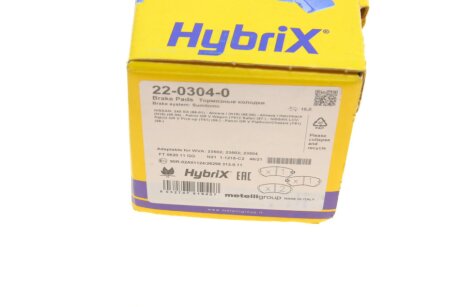 Тормозные колодки metelli 2203040