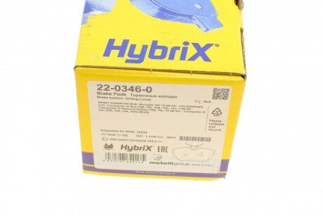 Тормозные колодки metelli 2203460