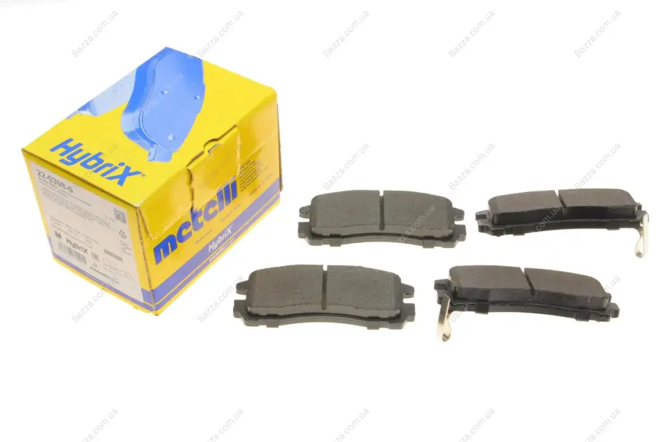 Тормозные колодки metelli 22-0398-0