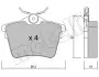 Тормозные колодки metelli 22-0602-0