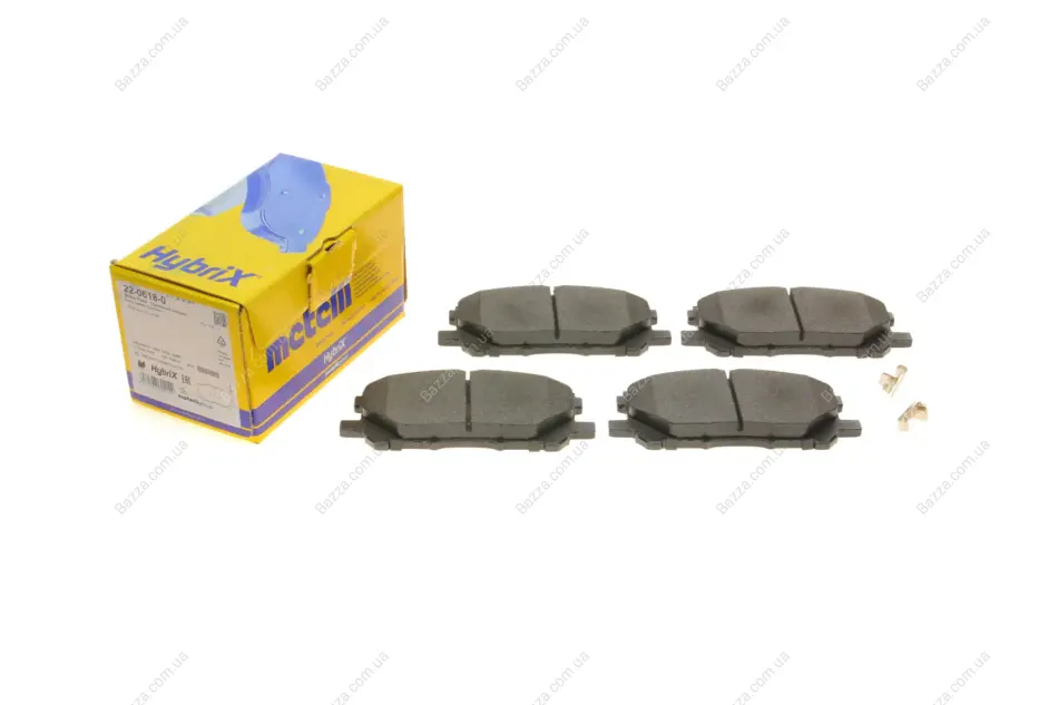 Тормозные колодки metelli 2206180