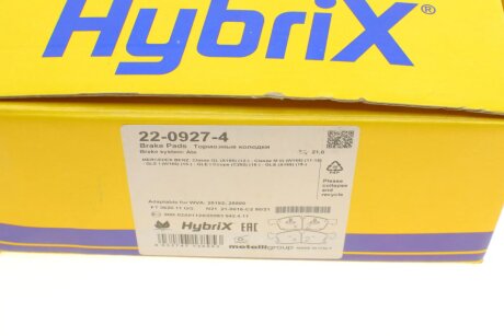 Тормозные колодки metelli 2209274