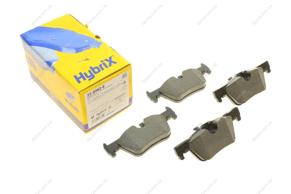 Тормозні (гальмівні) колодки Metelli 22-0962-0 (фото 1)