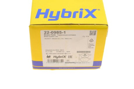 Тормозные колодки metelli 2209851