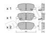 Тормозні (гальмівні) колодки metelli 22-0995-0