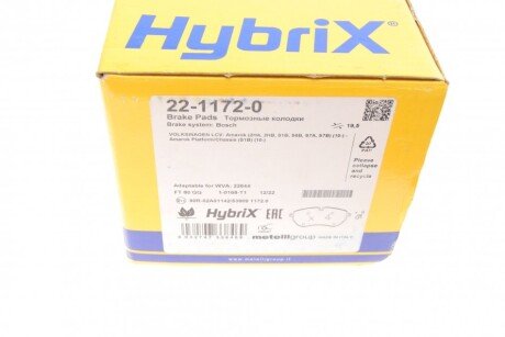 Тормозні (гальмівні) колодки metelli 2211720