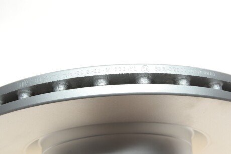 Вентильований гальмівний диск metelli 230183C