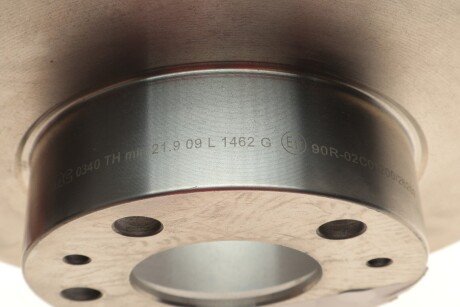 Вентилируемый тормозной диск metelli 230340