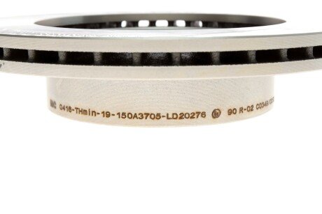 Вентилируемый тормозной диск metelli 230416