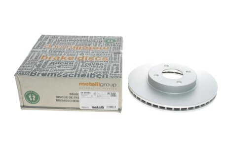 Вентилируемый тормозной диск metelli 231659C