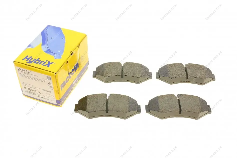 Задні тормозні (гальмівні) колодки Metelli 2205720 (фото 1)
