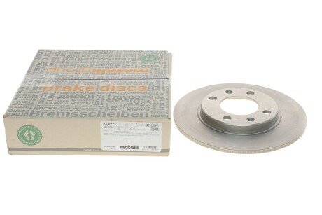 Задний тормозной диск metelli 230271