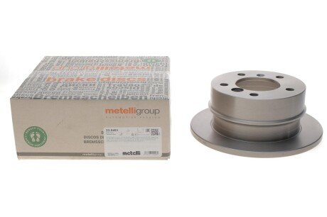 Задний тормозной диск metelli 230491