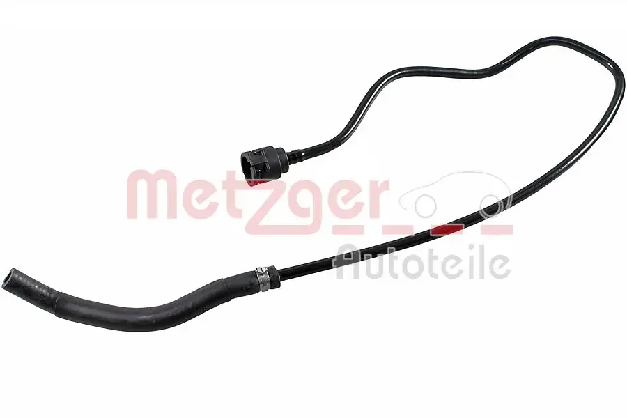Патрубок системи охолодження гумовий з фітингами METZGER 2420544
