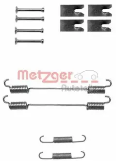 Монтажний к-кт гальмівних колодок METZGER 1050862