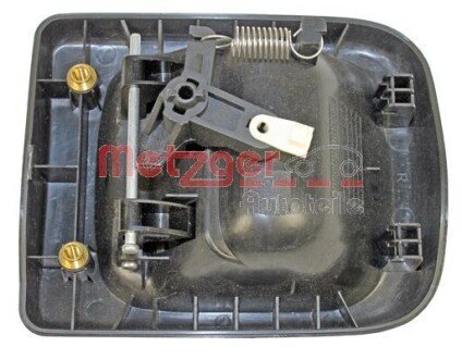 Ручка дверей без замка пластикова metzger 2310511