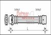 Гальмівний шланг metzger 4110053