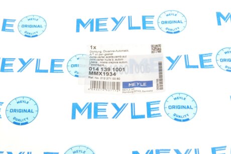 Прокладка масляного піддону АКПП meyle 0141391001