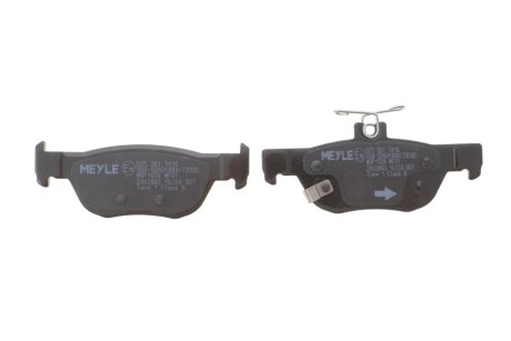 Комплект гальмівних колодок meyle 0252617415