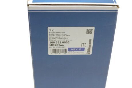 Главный тормозной цилиндр meyle 1005320005