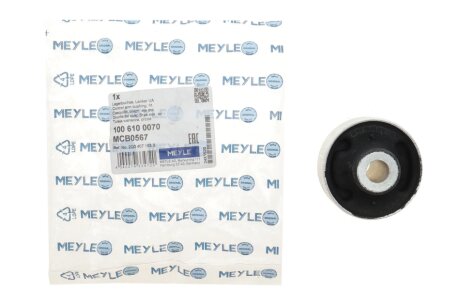 Сайлентблок важеля meyle 1006100070