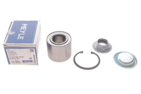 Підшипник колеса,комплект meyle 11147500029