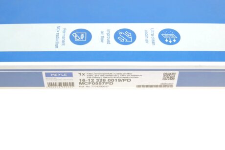 Фільтр салону meyle 16123260019PD