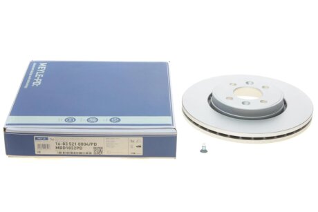 Диск гальмівний meyle 16835210004PD