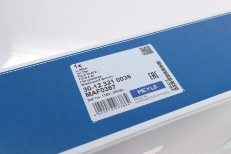 Фильтр воздушный meyle 30123210036