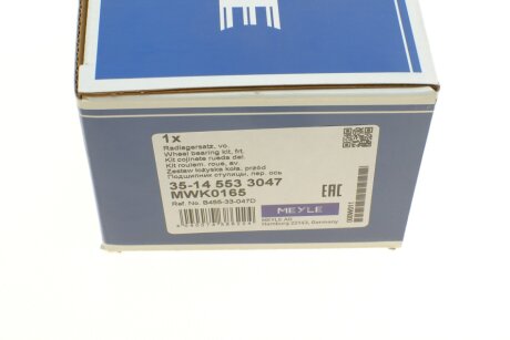 Подшипник ступицы колеса meyle 35145533047