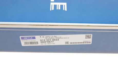 Фільтр повітряний meyle 6123210022