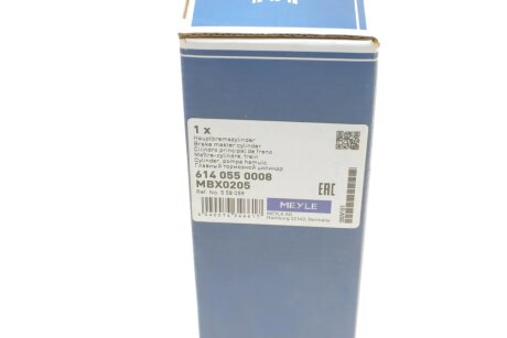 Главный тормозной цилиндр Opel ASTRA G, ZAFIRA meyle 6140550008