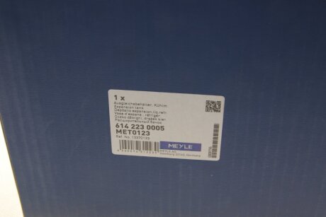 Розширювальний бачок система охолодження meyle 6142230005