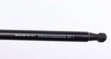 Амортизатор багажника F (N) 590 N, довж.625 мм, meyle 3409100011