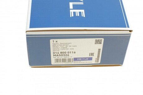 Датчик абс передний meyle 0148000116