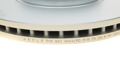 Диск гальмівний meyle 7155210044PD