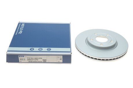Диск гальмівний meyle 7155210051PD