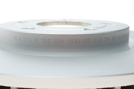 Диск гальмівний meyle 7155210051PD