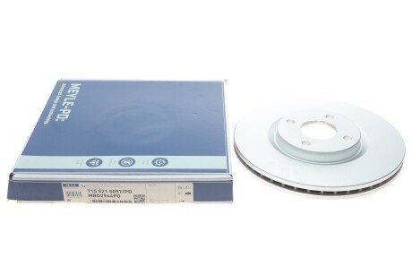 Диск гальмівний meyle 7155210057PD